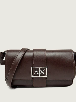 Armani Exchange Listonoszka brązowy