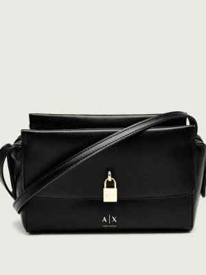 Armani Exchange Listonoszka czarny