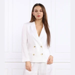 Armani Exchange Lniana marynarka | Regular Fit