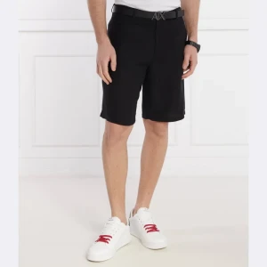 Armani Exchange Lniane szorty | Regular Fit