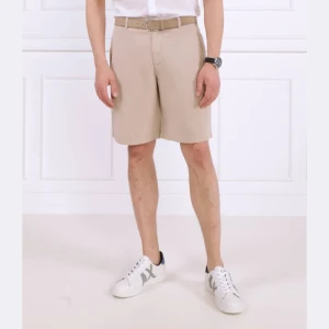 Armani Exchange Lniane szorty | Regular Fit