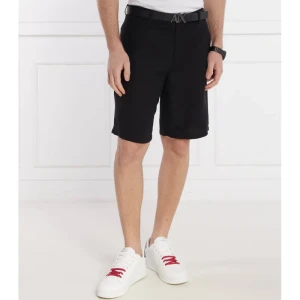 Armani Exchange Lniane szorty | Regular Fit
