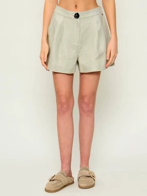 Armani Exchange Lniane szorty | Relaxed fit