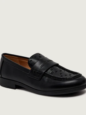 Armani Exchange Loafersy czarny