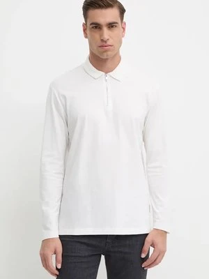 Armani Exchange longsleeve bawełniany kolor biały gładki XM000059 AF10362