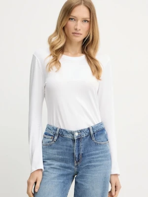 Armani Exchange longsleeve bawełniany kolor biały XW001350 AF17172