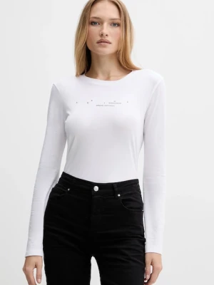 Armani Exchange longsleeve bawełniany kolor biały XW001360 AF10356
