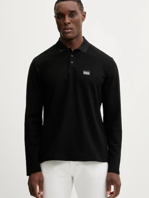 Armani Exchange longsleeve bawełniany kolor czarny z aplikacją XM001394 AF16262