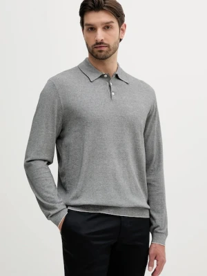 Armani Exchange longsleeve bawełniany kolor szary wzorzysty XM000695 AF12933