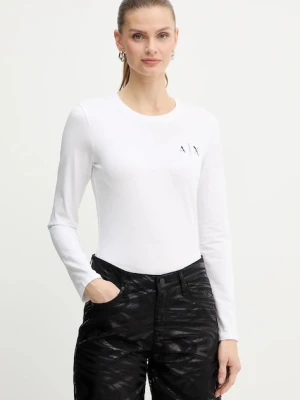 Armani Exchange longsleeve kolor biały XW001353 AF17173