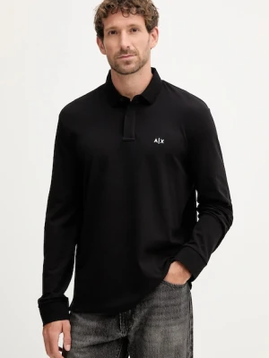 Armani Exchange longsleeve kolor czarny gładki XM001288 AF17321