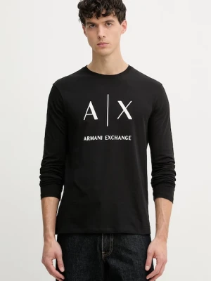 Armani Exchange longsleeve męski bawełniany