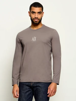 Armani Exchange Longsleeve | Slim Fit szary