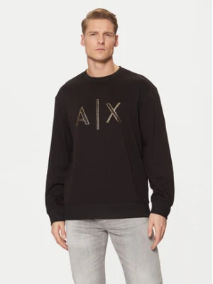 Armani Exchange Longsleeve XM000331 AF12269 UC001 Czarny Regular Fit