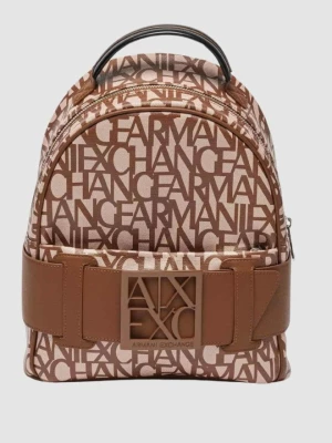 ARMANI EXCHANGE Mały brązowy plecak