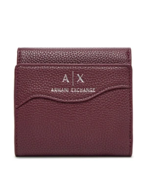 Armani Exchange Mały Portfel Damski 948530 CC783 UA343 Bordowy