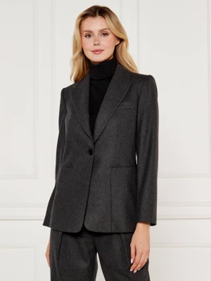 Armani Exchange Marynarka | Regular Fit | z dodatkiem wełny