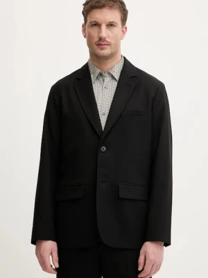 Armani Exchange marynarka z domieszką wełny