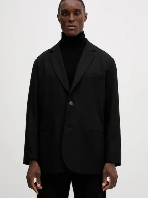 Armani Exchange marynarka z domieszką wełny
