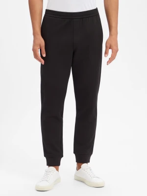 Armani Exchange Męskie spodnie do biegania Mężczyźni Bawełna (100%) czarny jednolity,