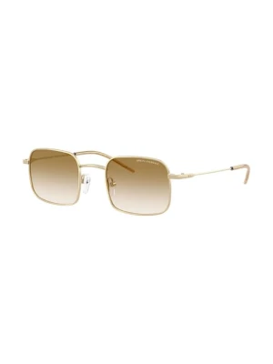 Armani Exchange okulary przeciwsłoneczne złoty