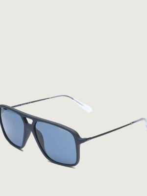 Armani Exchange Okulary przeciwsłoneczne AX4150SU granatowy