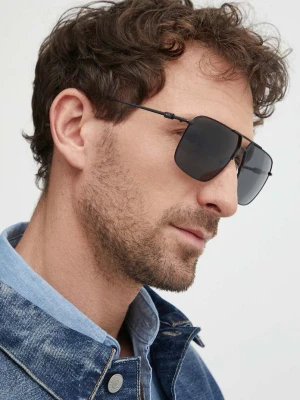 Armani Exchange okulary przeciwsłoneczne czarny