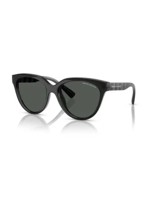 Armani Exchange okulary przeciwsłoneczne damskie kolor czarny 0AX4148SU