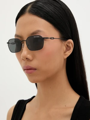 Armani Exchange okulary przeciwsłoneczne kolor czarny 0AX2056S
