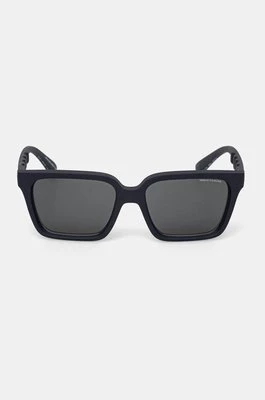 Armani Exchange okulary przeciwsłoneczne męskie kolor czarny 0AX4147S