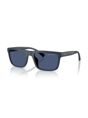 Armani Exchange okulary przeciwsłoneczne męskie niebieski