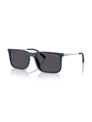 Armani Exchange okulary przeciwsłoneczne męskie niebieski