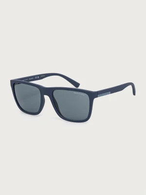 Armani Exchange okulary przeciwsłoneczne męskie niebieski