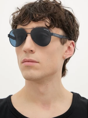 Armani Exchange okulary przeciwsłoneczne pilotki męskie