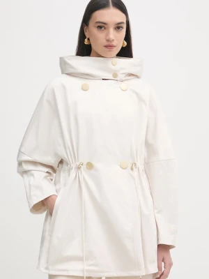 Armani Exchange parka damska z bawełną