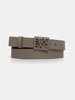 Armani Exchange pasek damski kolor brązowy 941130 0A874