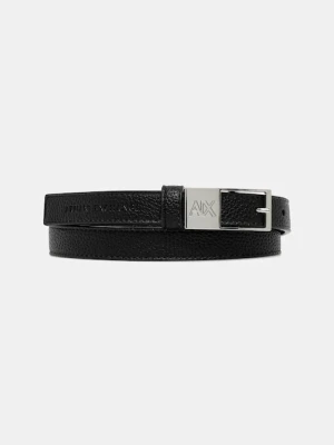 Armani Exchange pasek damski kolor czarny XW001600 AF17019