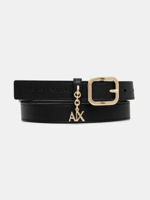 Armani Exchange pasek damski kolor czarny XW001601 AF15634
