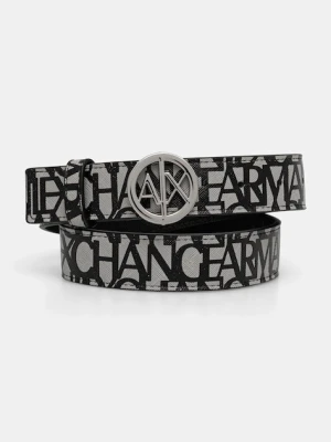 Armani Exchange pasek damski kolor szary