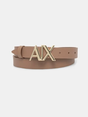 Armani Exchange pasek damski skórzany