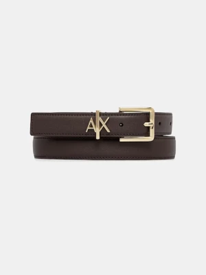 Armani Exchange pasek damski skórzany