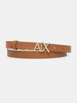 Armani Exchange pasek damski skórzany