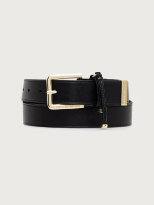 Armani Exchange pasek damski z imitacji skóry czarny
