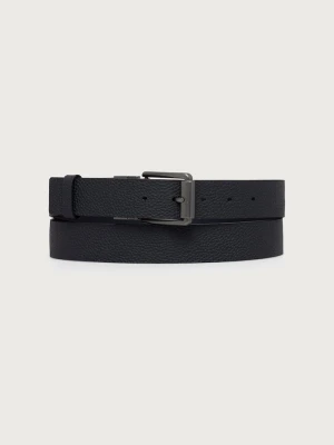 Armani Exchange pasek dwustronny damski czarny