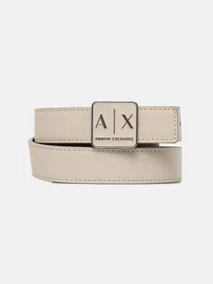 Armani Exchange pasek dwustronny damski kolor czarny XW000302 AF12038