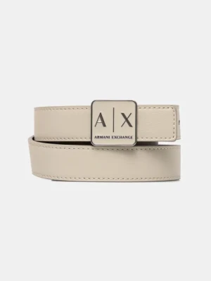 Armani Exchange pasek dwustronny damski kolor czarny XW000302 AF12038