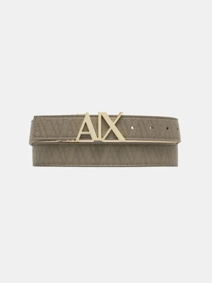 Armani Exchange pasek dwustronny damski kolor zielony XW001203 AF19298