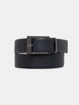 Armani Exchange pasek dwustronny męski granatowy