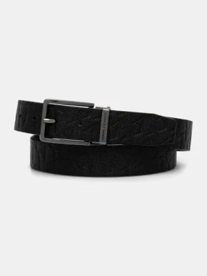 Armani Exchange pasek męski kolor czarny XM000677 AF12133