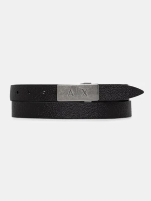 Armani Exchange pasek męski skórzany